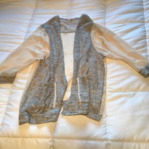 Mesh Cardigan